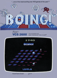 Boing Atari 2600 US box art